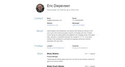 Desktop Screenshot of ericdiepeveen.com